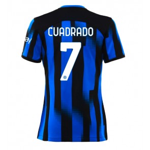 Inter Milan Juan Cuadrado #7 Koszulka Podstawowych Kobiety 2023-24 Krótki Rękaw